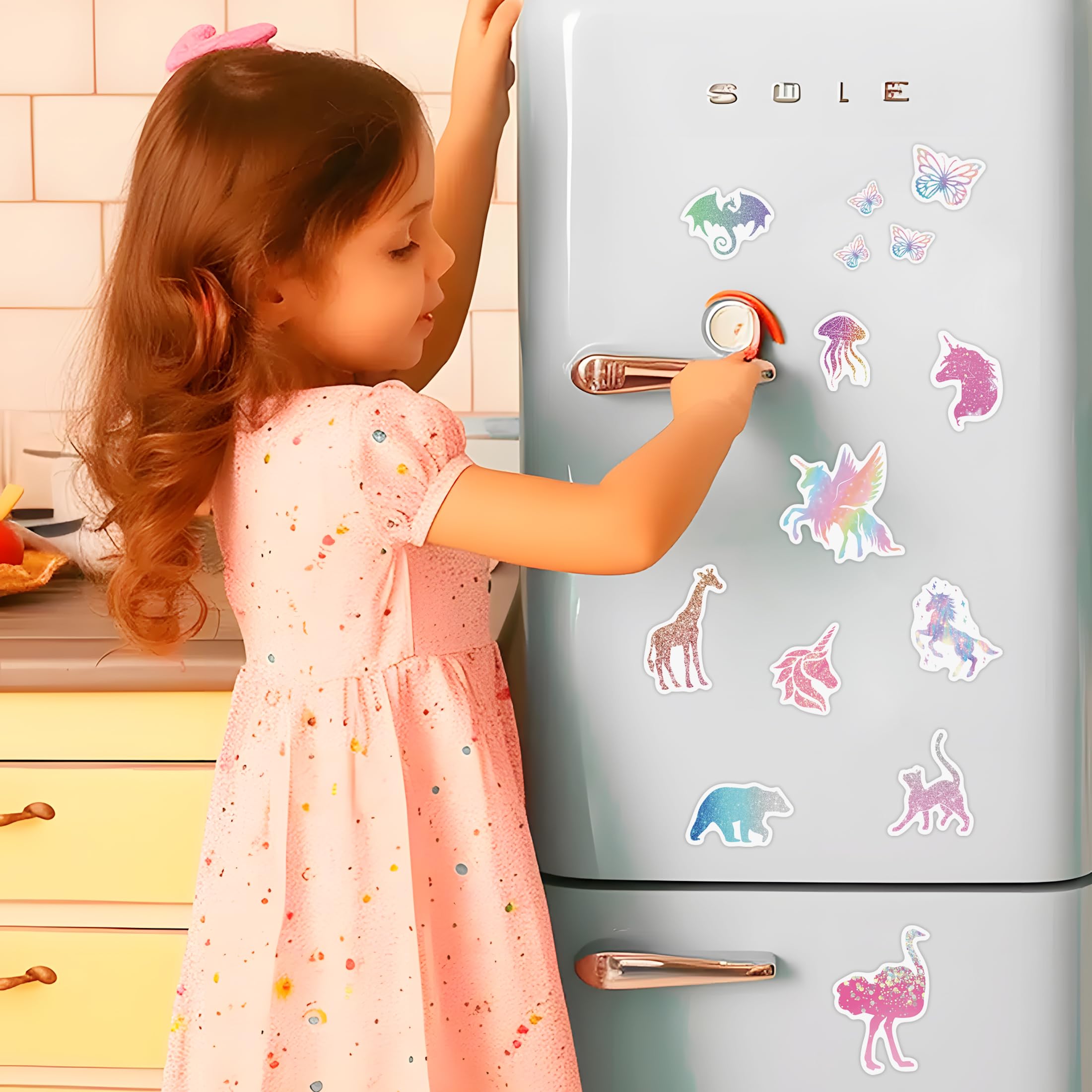 Robmoda Glow Bear wall sticker offers cute glow accents for nursery