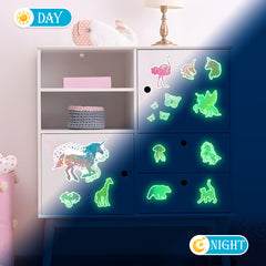 Robmoda Glow Butterfly wall sticker creates magical glow and easy room decoration