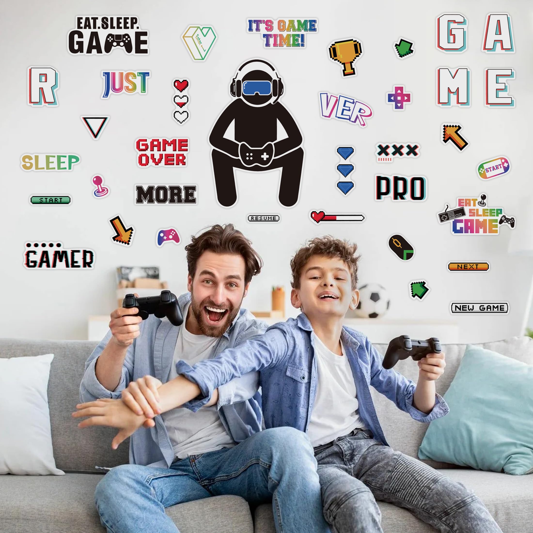 Robmoda Glow-in-the-Dark wall decal bedroom playroom brightens kid spaces