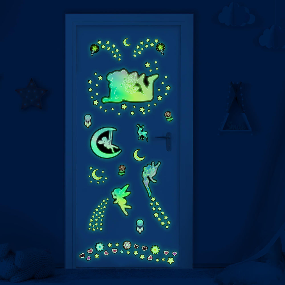 Robmoda glow star sticker sheets create magical ceilings perfect for night-time stories