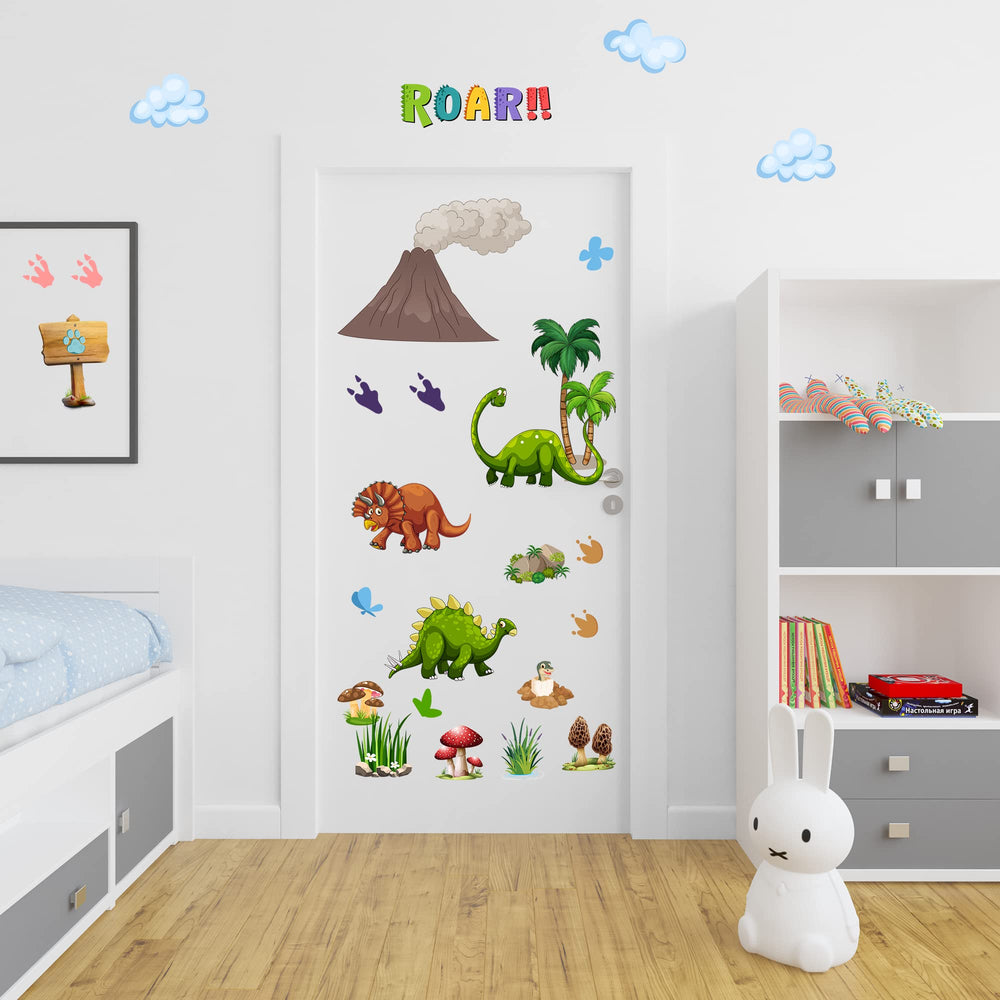 Robmoda jungle wall decals brighten kid spaces with durable, eco-friendly, non-toxic design.