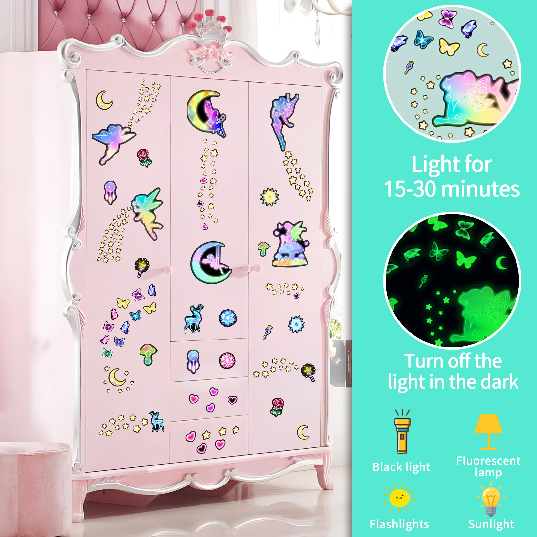 Robmoda kids-room ceiling decor easy to apply and removes cleanly