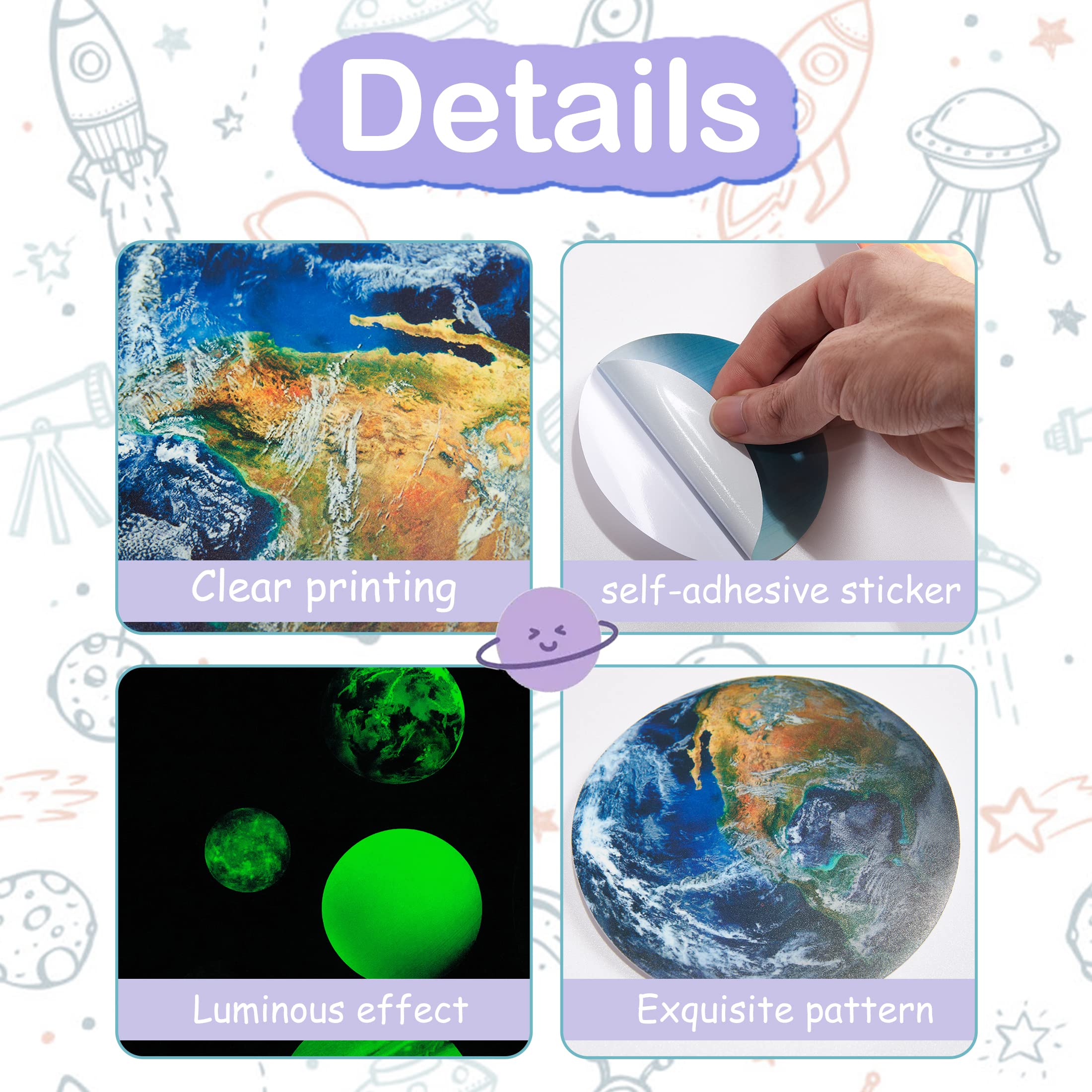 Robmoda non-toxic waterproof material ensures durable glow for night-time use