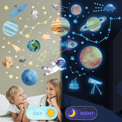 Robmoda planets wall stickers create a mini solar system for learning