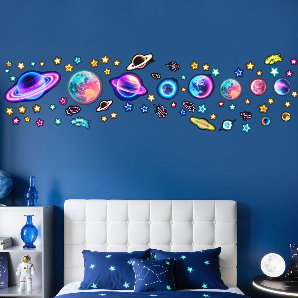 Robmoda self-adhesive wall stickers are waterproof and removable without residue