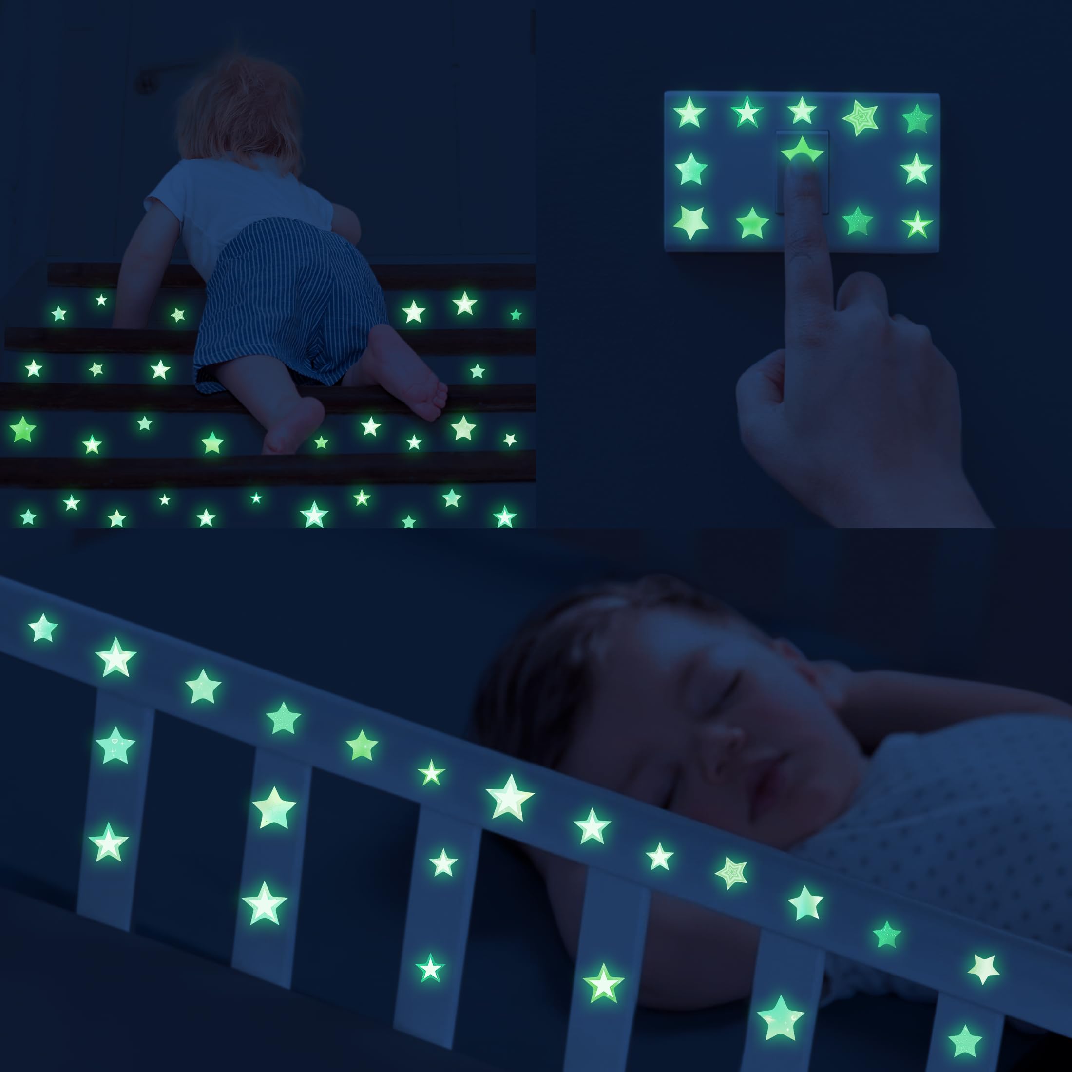 Robmoda wall-stickers-night-sky transforms walls into a magical backdrop