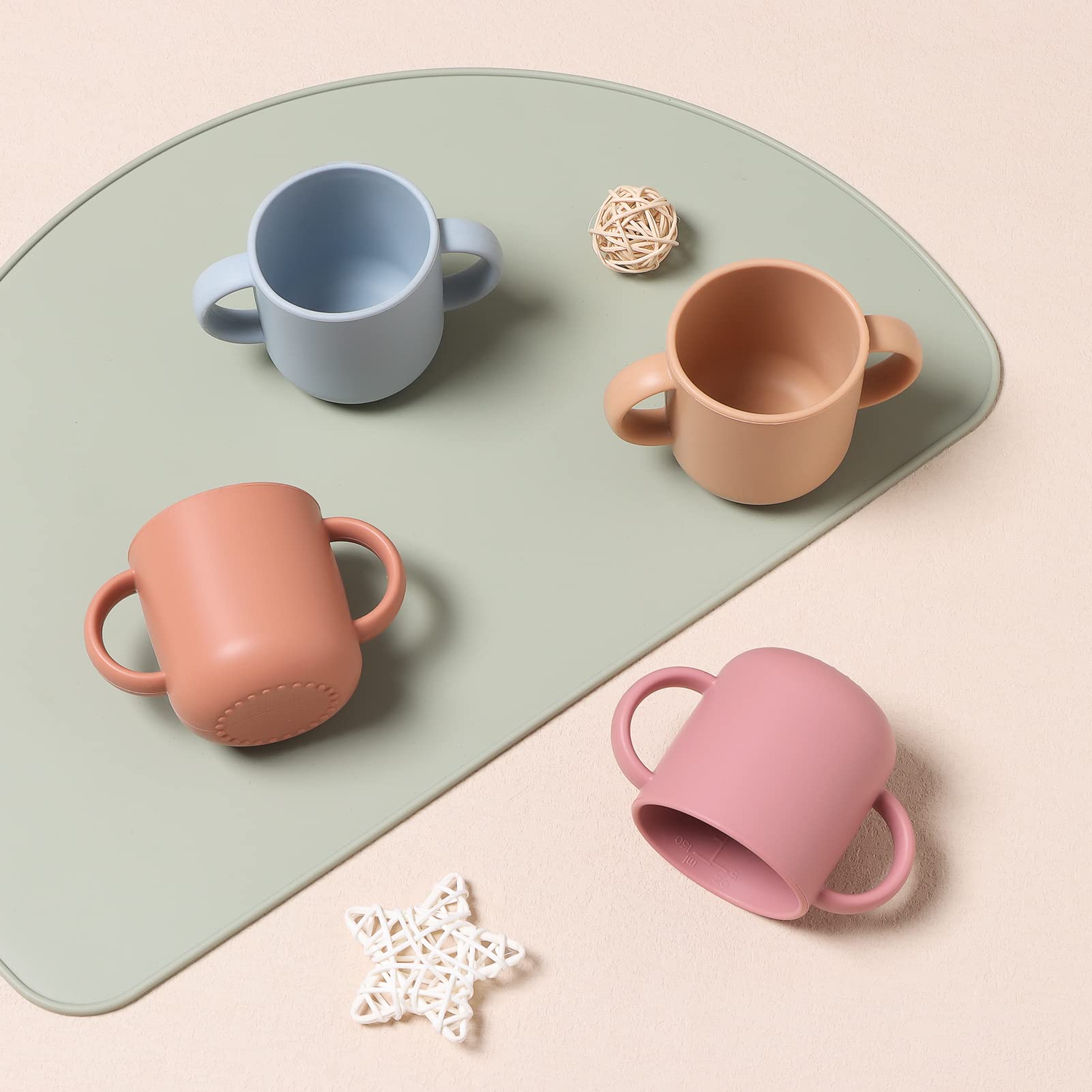 ROCCED silicone cup is microwave and freezer-safe for versatile use.