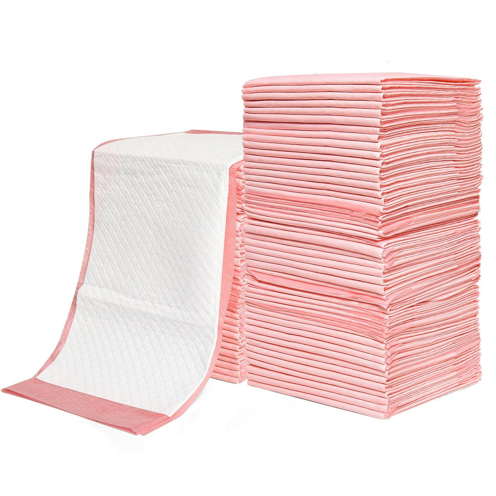 Rocinha disposable changing pads 100-pack front view for bulk diaper changes.