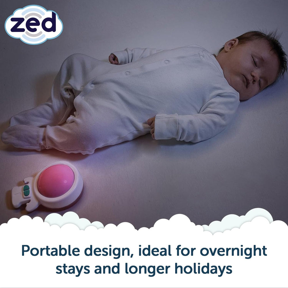 Rockit Zed portable design for on-the-go soothing across rooms.