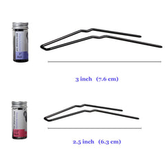 ROCST hairpins metal closeup durable design promises long-lasting grip.