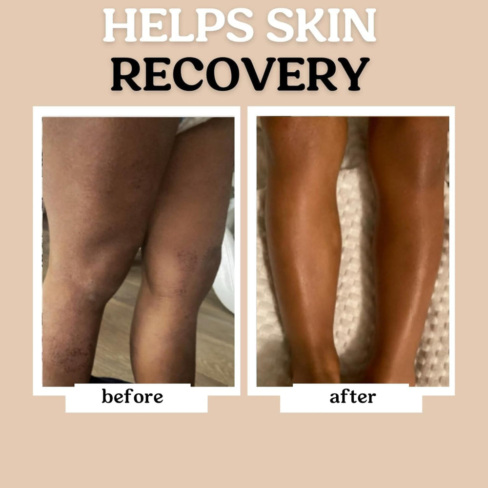 Roe Wellness body application demonstrates quick absorption with no greasy residue