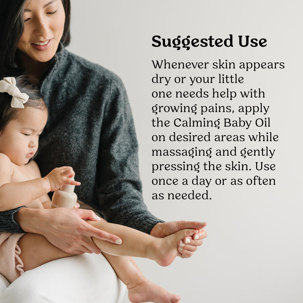 Roe Wellness gentle massage moment for baby routines