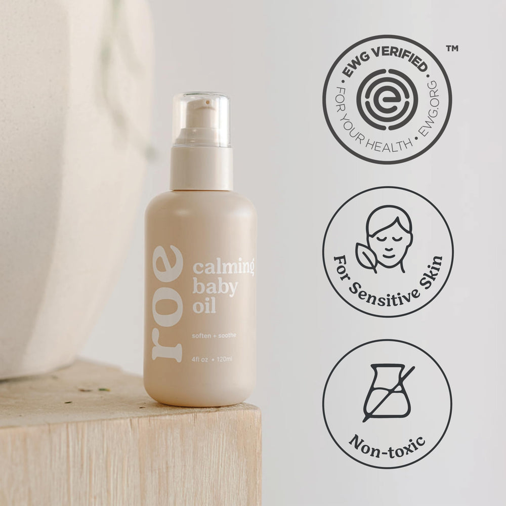 Roe Wellness scalp care scene highlights soothing relief for delicate skin
