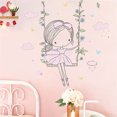 ROFARSO dreamy clouds backdrop enhances playroom ambience and soothing visuals