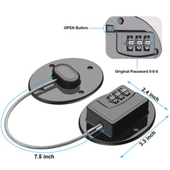 Rofio adhesive-install fridge lock demonstrates tool-free setup for quick securing