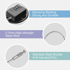 Rofio fridge lock on door shows secure access for adults