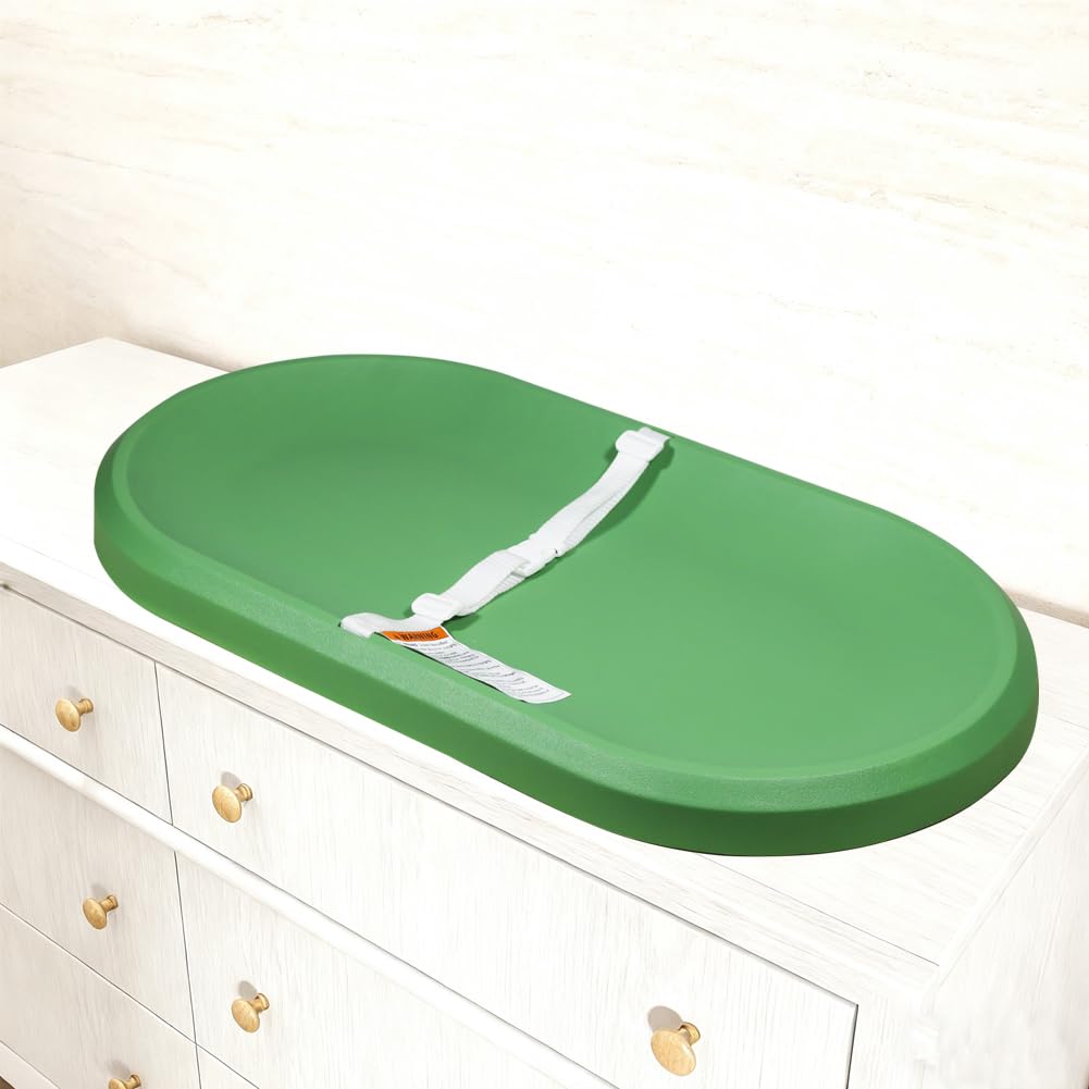 ROGSOUTH changing pad measurements show 30x15.6 inches for table fit.