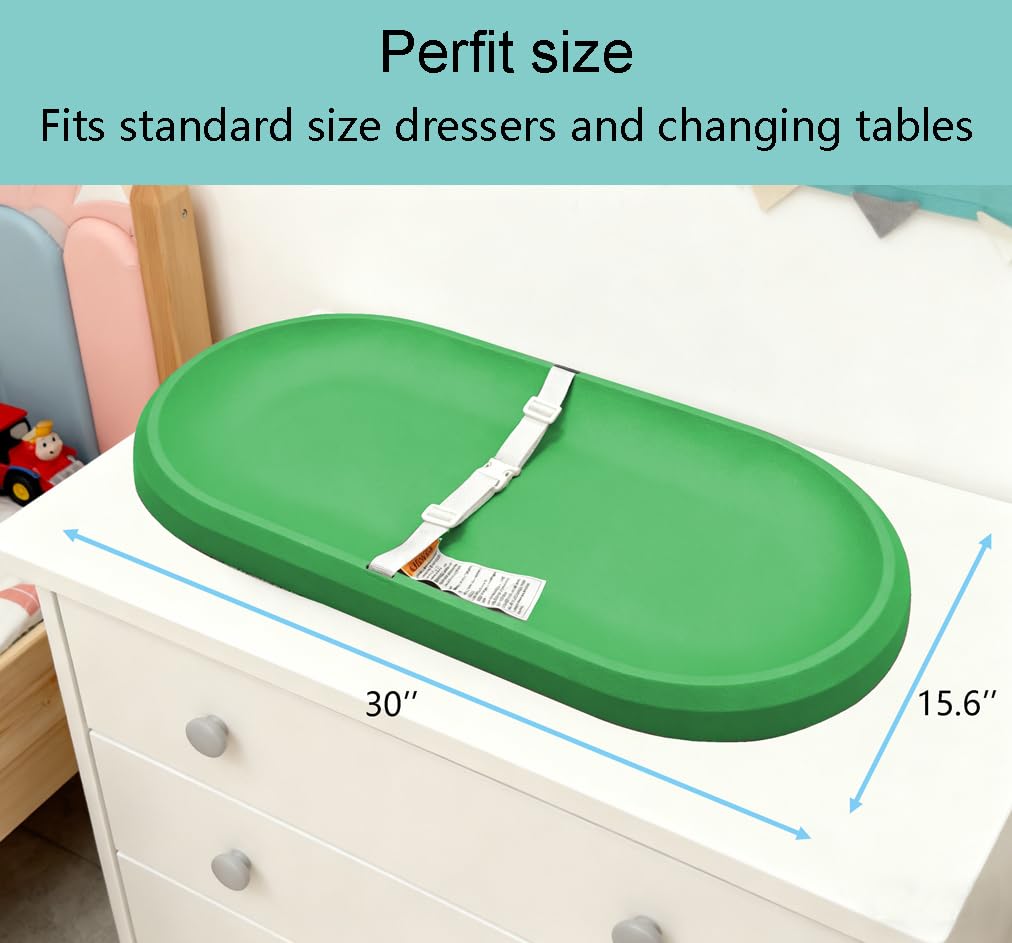 ROGSOUTH changing pad easy-clean surface simplifies post-use wipe-downs.