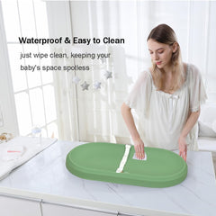 ROGSOUTH changing pad waterproof bottom prevents leaks on any surface.