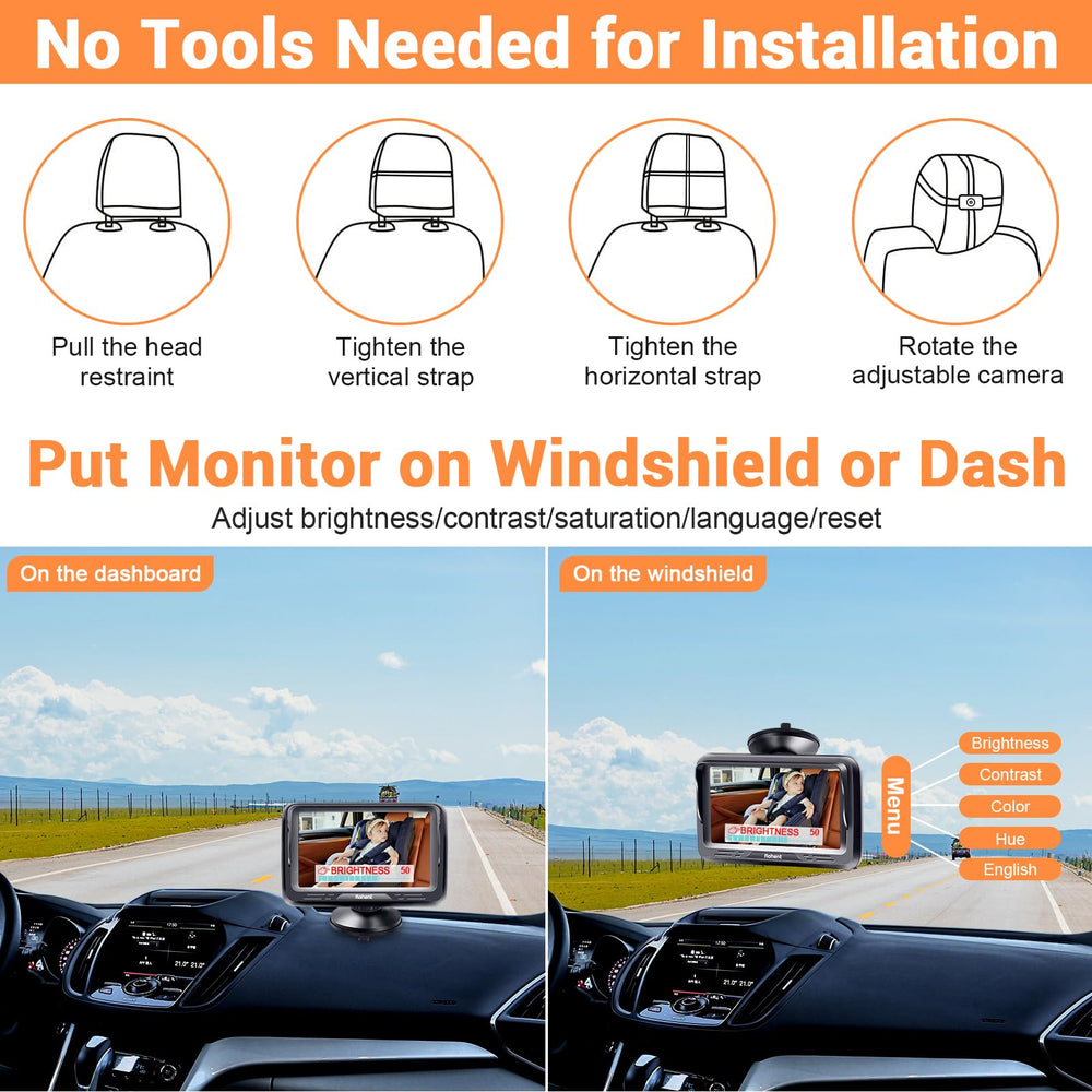 Rohent durable camera mount designed to stay stable on bumpy roads