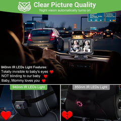Rohent headrest strap keeps the camera stable during road trips.