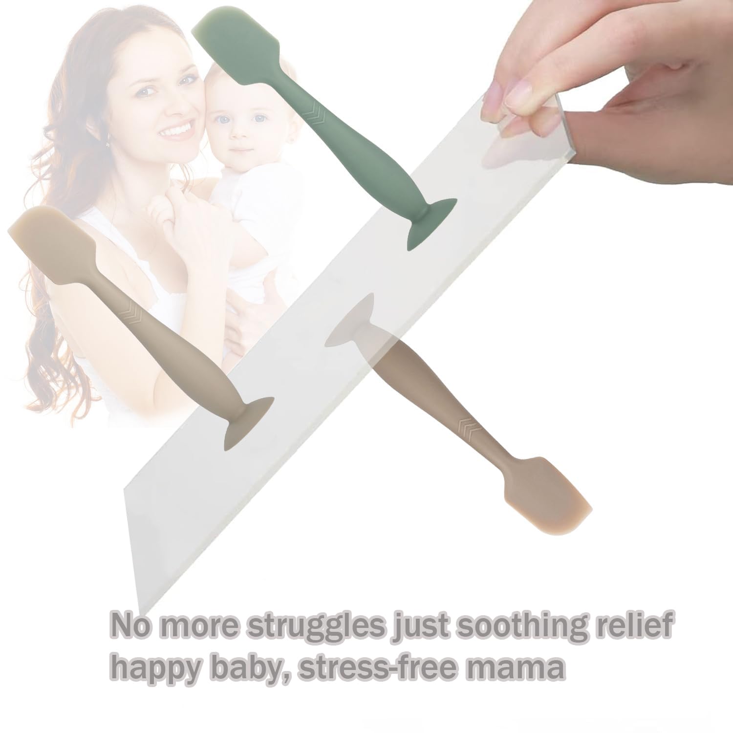 ROHISOM newborn-essentials-spatula-use safe, gentle skin contact during changes.