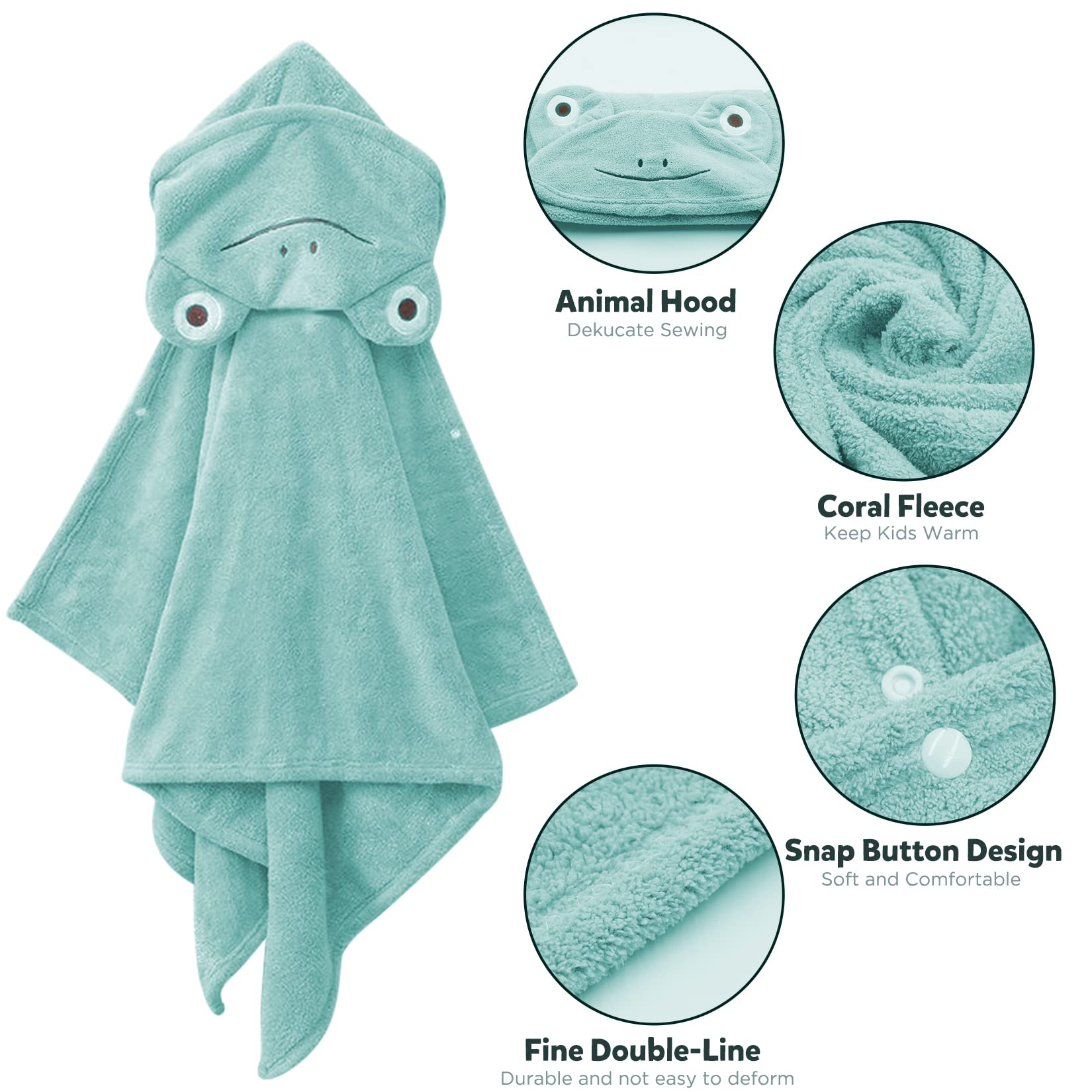 ROMASA coral fleece close-up shows ultra-soft absorbent fabric