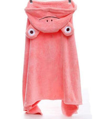 ROMASA baby bath towel hooded face shows cozy bath time for infants