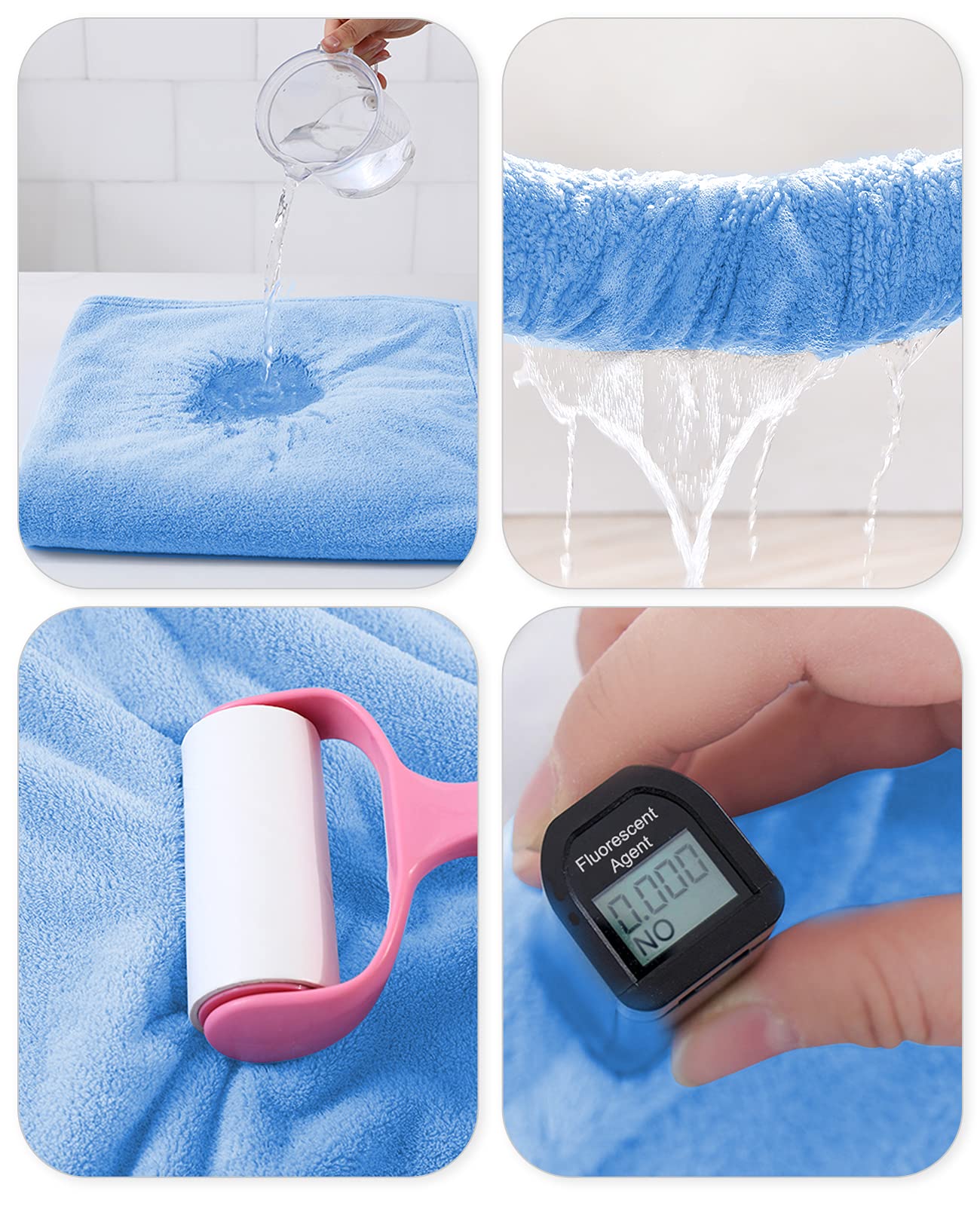 ROMASA large 27.5 by 55 inch towel grows with the child after baths