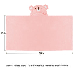 ROMASA coral fleece close-up highlighting softness and absorbency.
