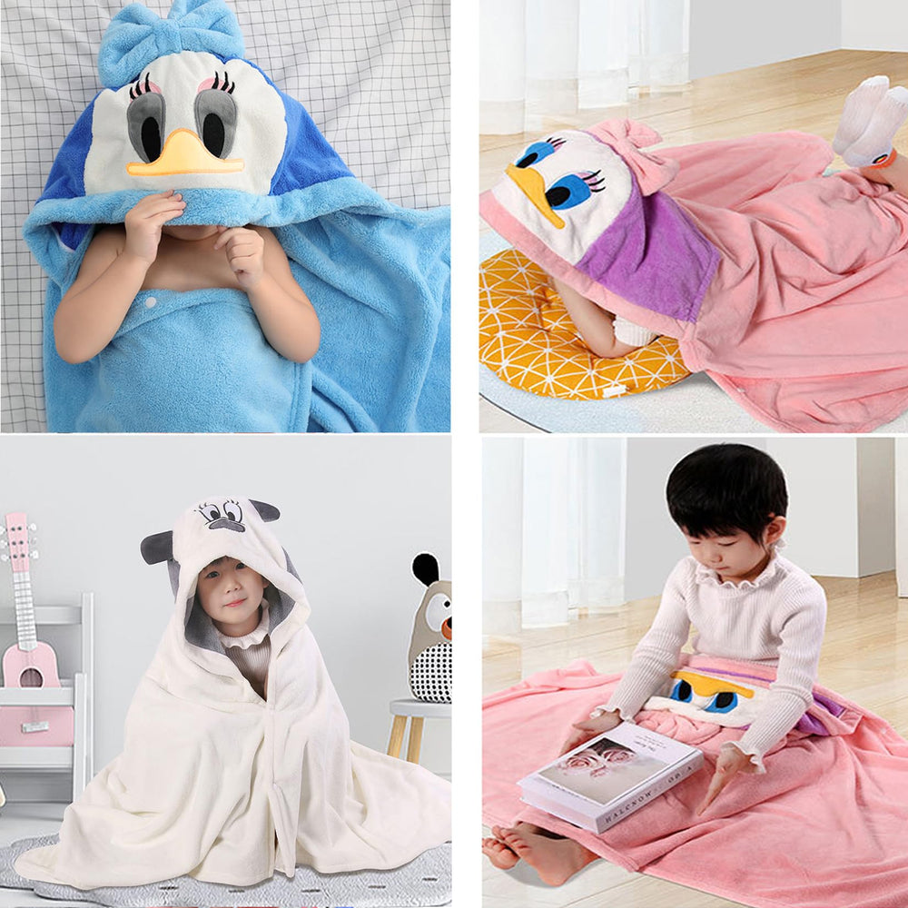 ROMASA packaging showcasing 1 hooded bathrobe—gift-ready.