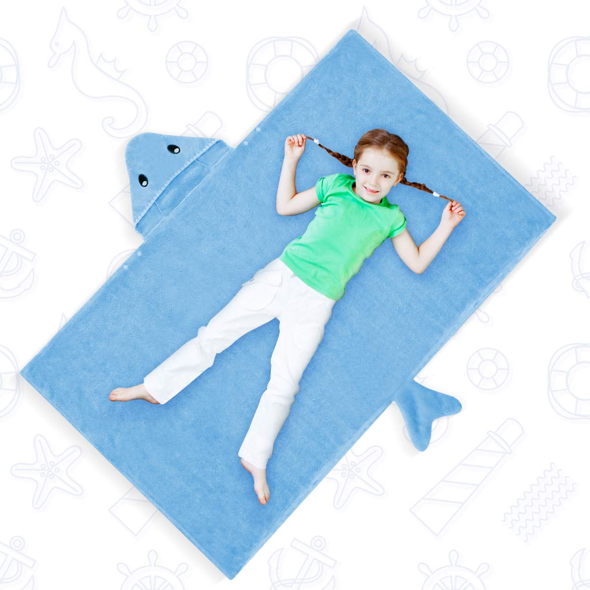 ROMASA easy care towel is machine washable for busy families.