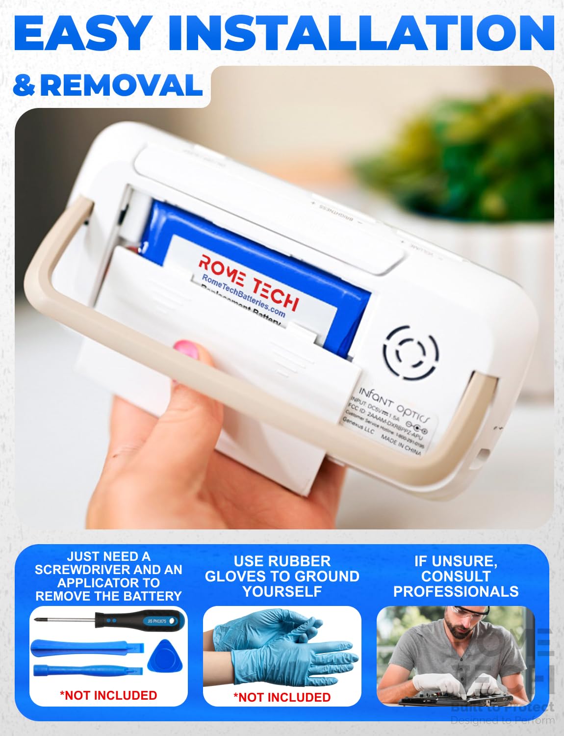 Rome Tech battery-care-tips to maximize life and periodic recharge