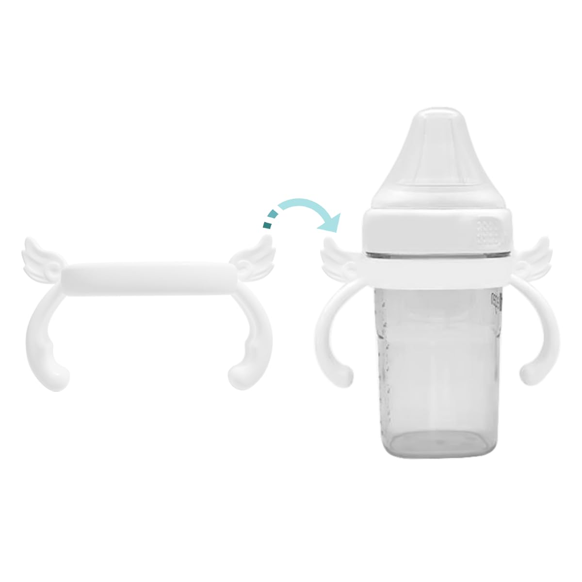 ROMIRUS bottle handles dishwasher top-rack safe for quick cleanup