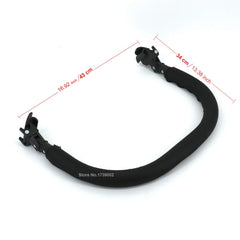 ROMIRUS bumper bar front protection design prevents bumps during daily strolls.