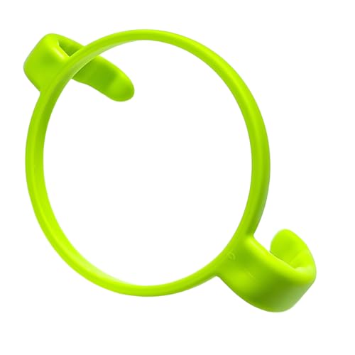 ROMIRUS green bottle handles for Comotomo 8oz - comfortable grip for bigger bottles