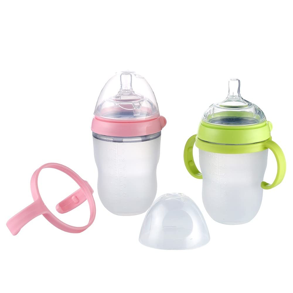 ROMIRUS colorful green set - easy transition to self-feeding