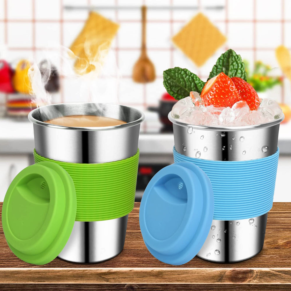 Rommeka stackable design closeup demonstrates space-saving storage