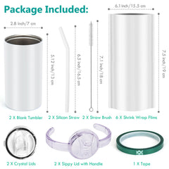 Rommeka Skinny Sippy Cup 12oz lid and straw view showing spill-proof design for kids.