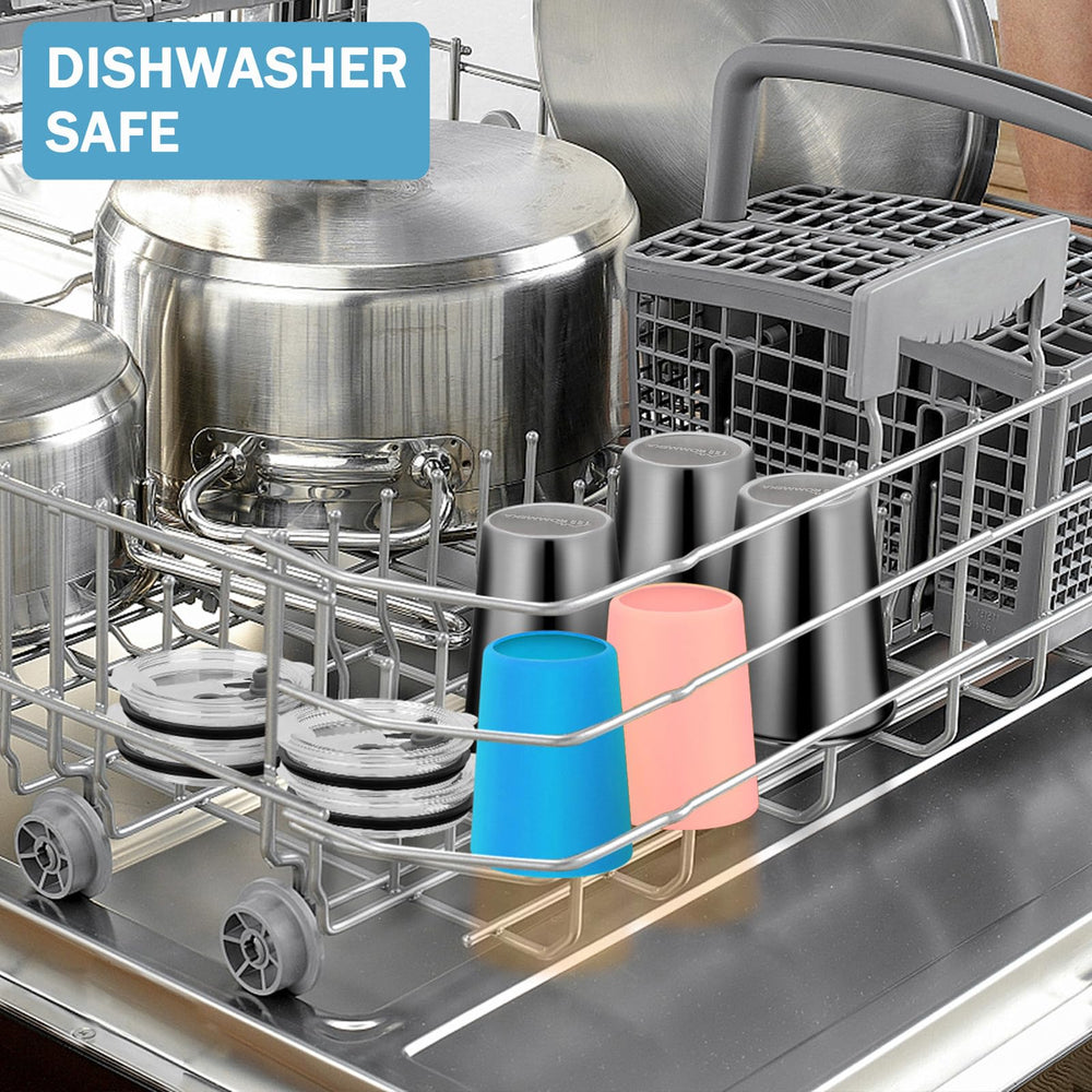 Rommeka's stackable design saves space when storing.
