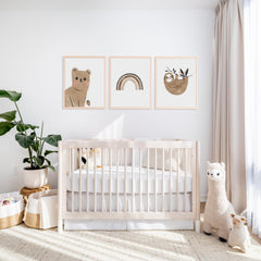 Romy Ro muslin crib sheets closeup soft fabric emphasizes gentle touch for baby's skin