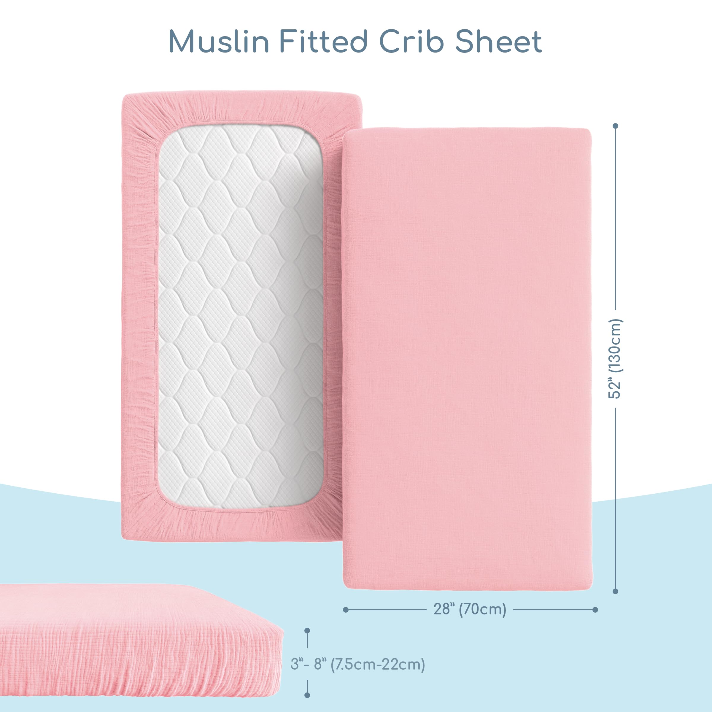 ROMY RO neutral pastel design complements any nursery decor.