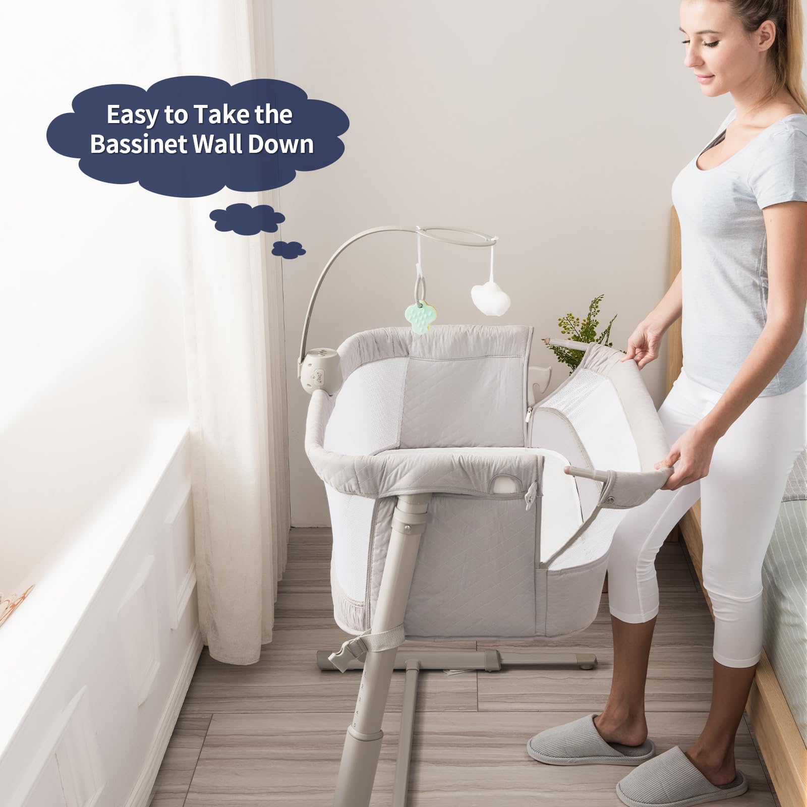 RONBEI machine-washable sheet simplifies cleaning and maintenance.