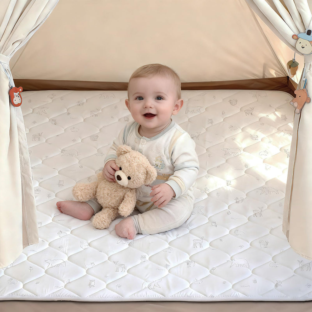 RONGFA Baby Play Mat compressed packaging expands after opening