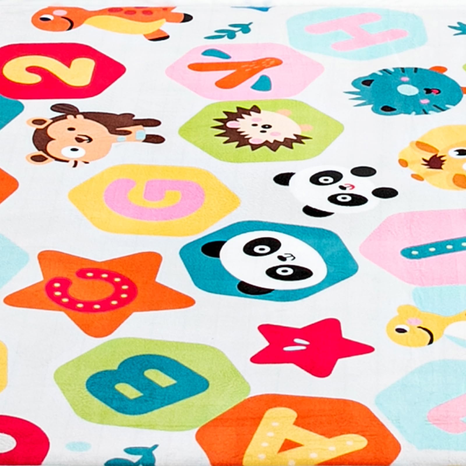 RONGFA baby play mat in a playpen demonstrates protective surface for toddlers at home.