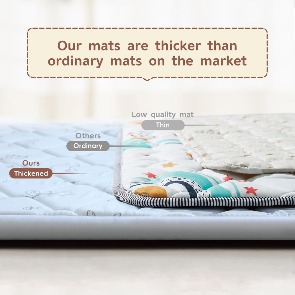 RONGFA Baby Play Mat multipurpose use in living spaces