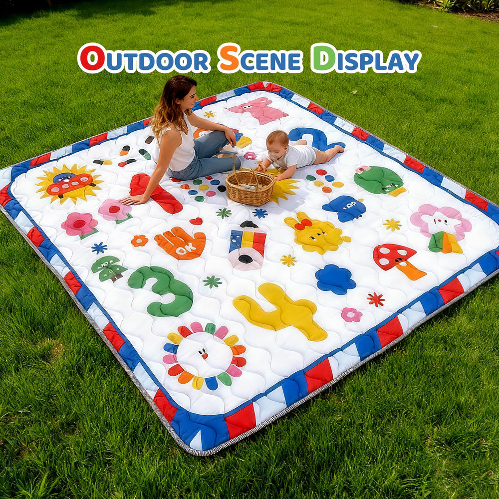 RONGFA mat in living room setup showcases versatile use