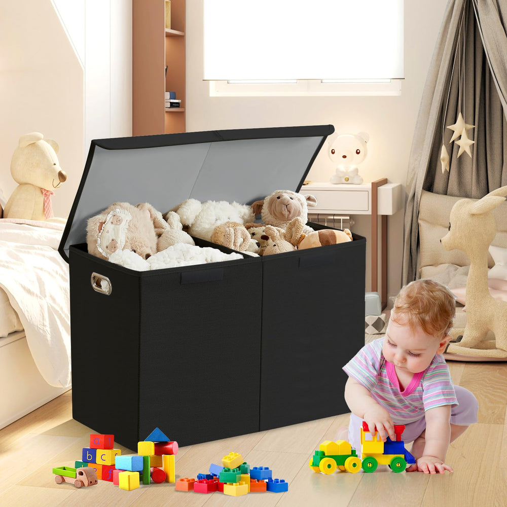 Roobyl durable linen fabric and cardboard core deliver eco-friendly storage that lasts.