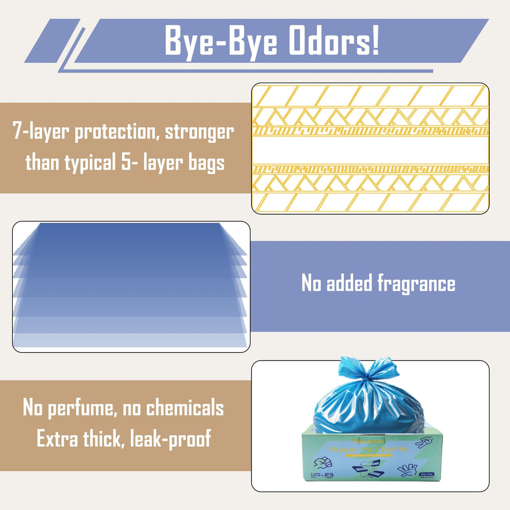 Ropassor end-line-mark design lets you empty as needed.