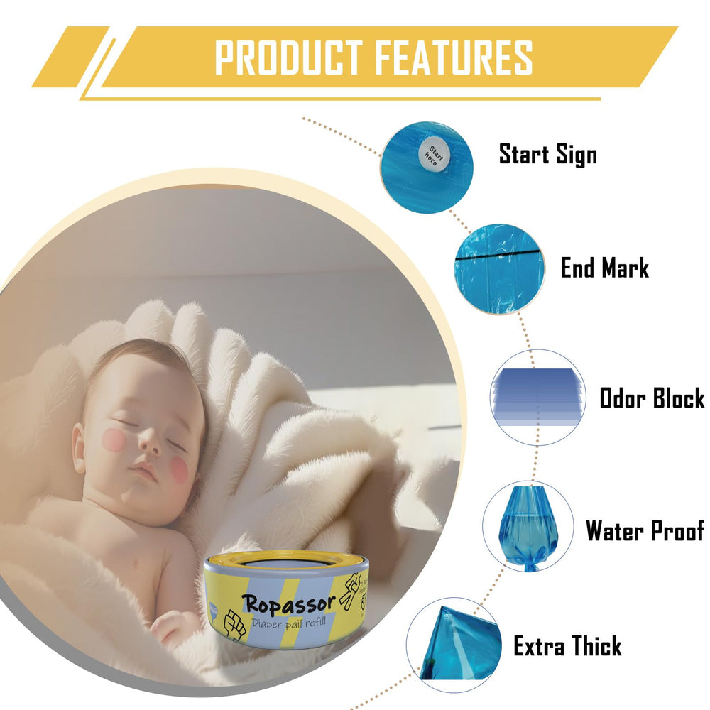 Ropassor fragrance-free odor sealing keeps the nursery fresh without scent.